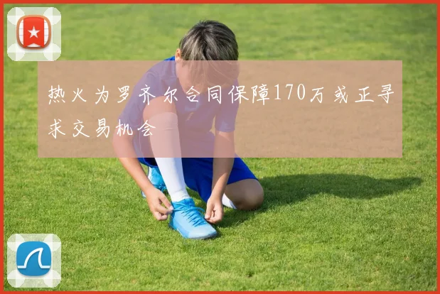 热火为罗齐尔合同保障170万或正寻求交易机会